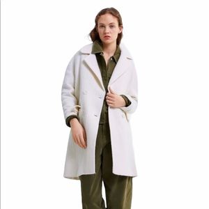 Zara Double Breasted Jacket with Pockets